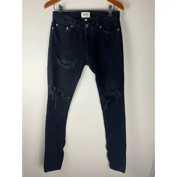 Mintcrew | Jeans | Mint Crew Rockstar Skinny Side Zipper Jeans 